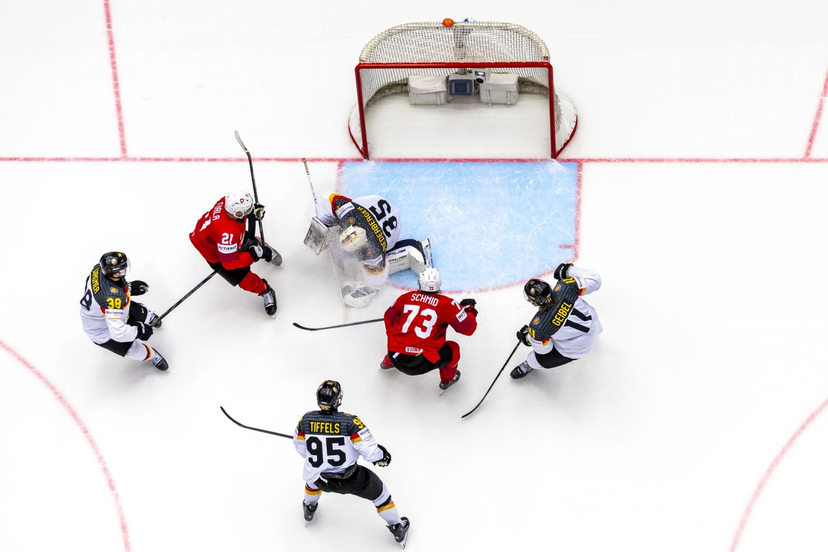 Eishockey-WM: Schweiz - Deutschland