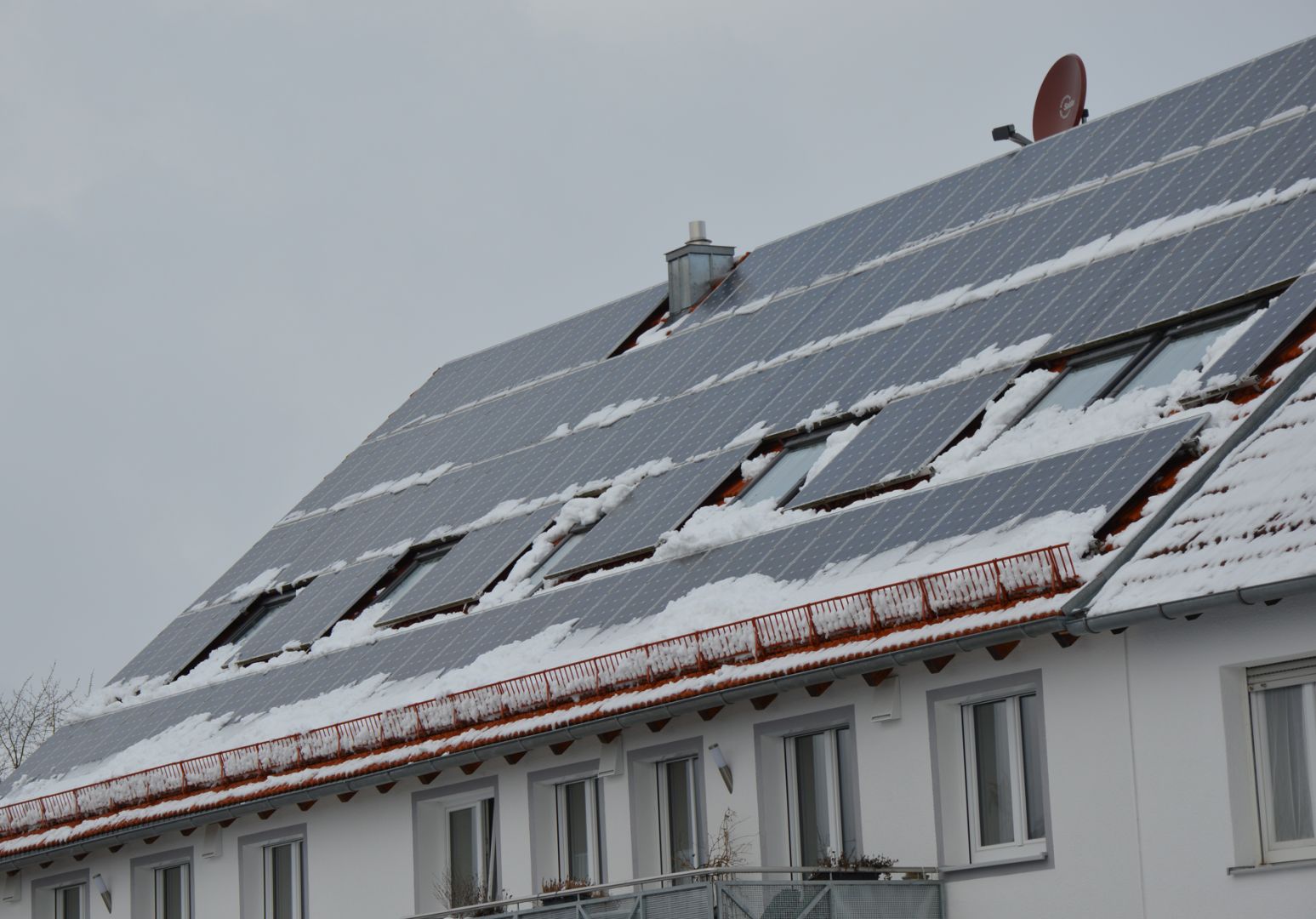 Eiszeit für das Dach