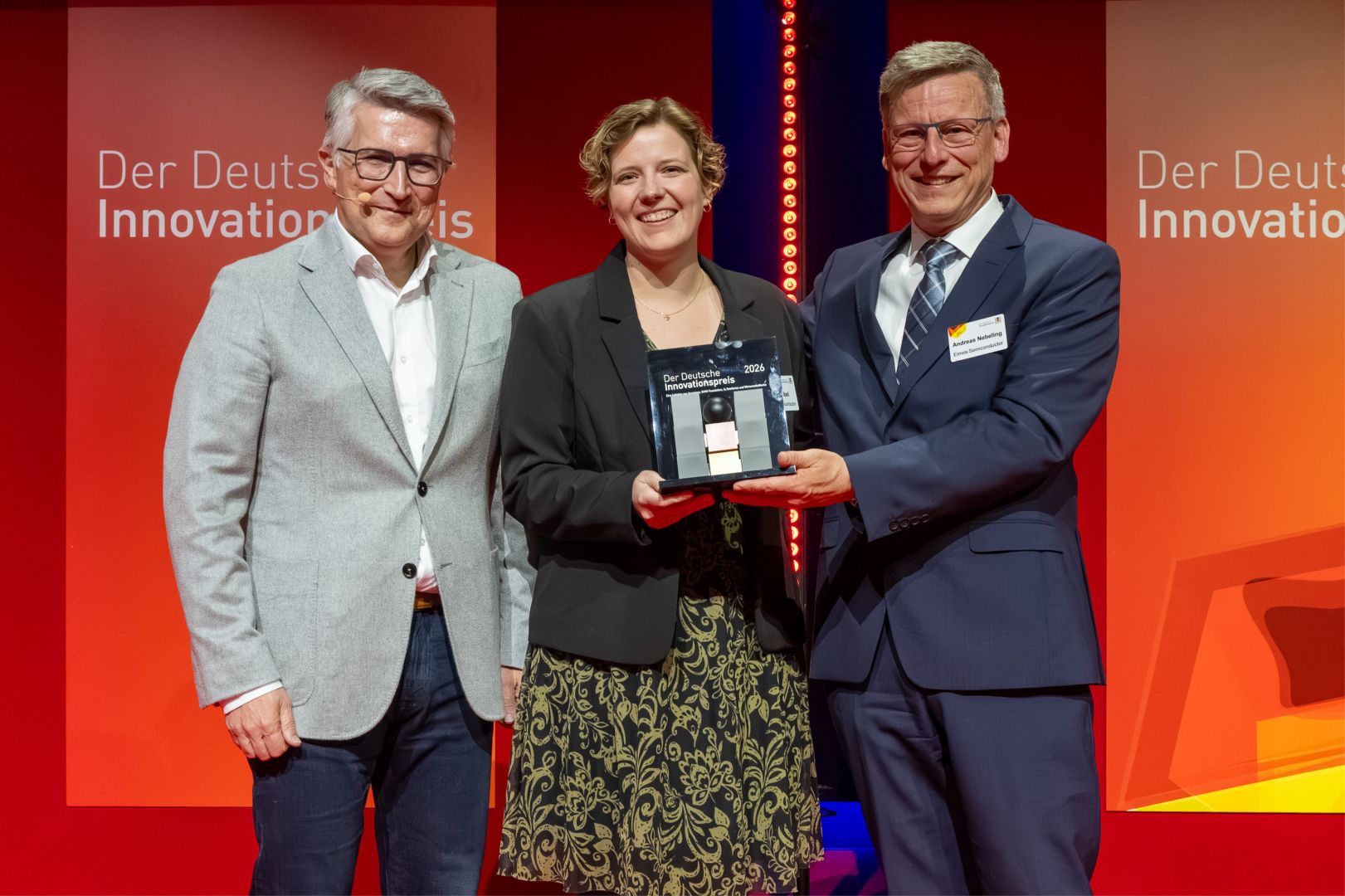 Elmos Semiconductor SE gewinnt Deutschen Innovationspreis 2026 für den weltweit kleinsten Quantenzufallszahlengenerator (QRNG)