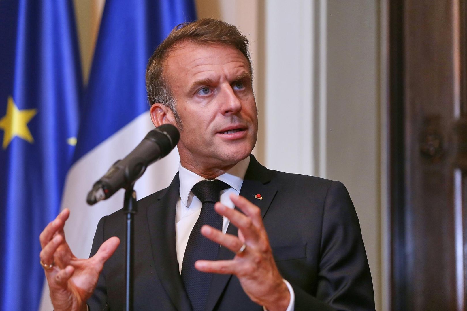 Emmanuel Macron am 23.07.2025