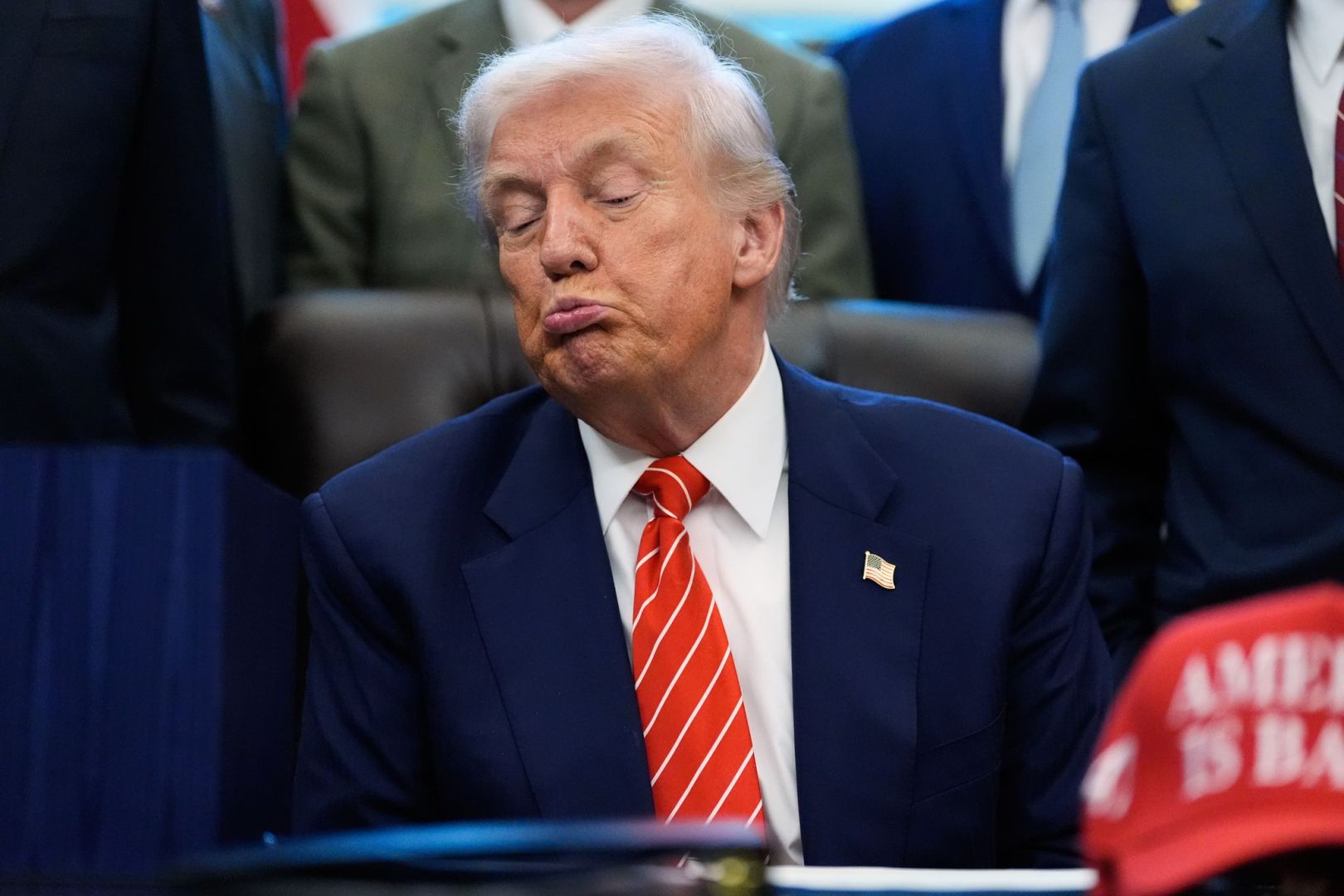 Ende des US-Shutdowns - Präsident Trump