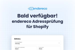endereco bringt Adress-Validierung zu Shopify