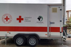 ENERENT Sonderanlagenbau entwickelt mobile Heizzentrale für das Dänische Rote Kreuz