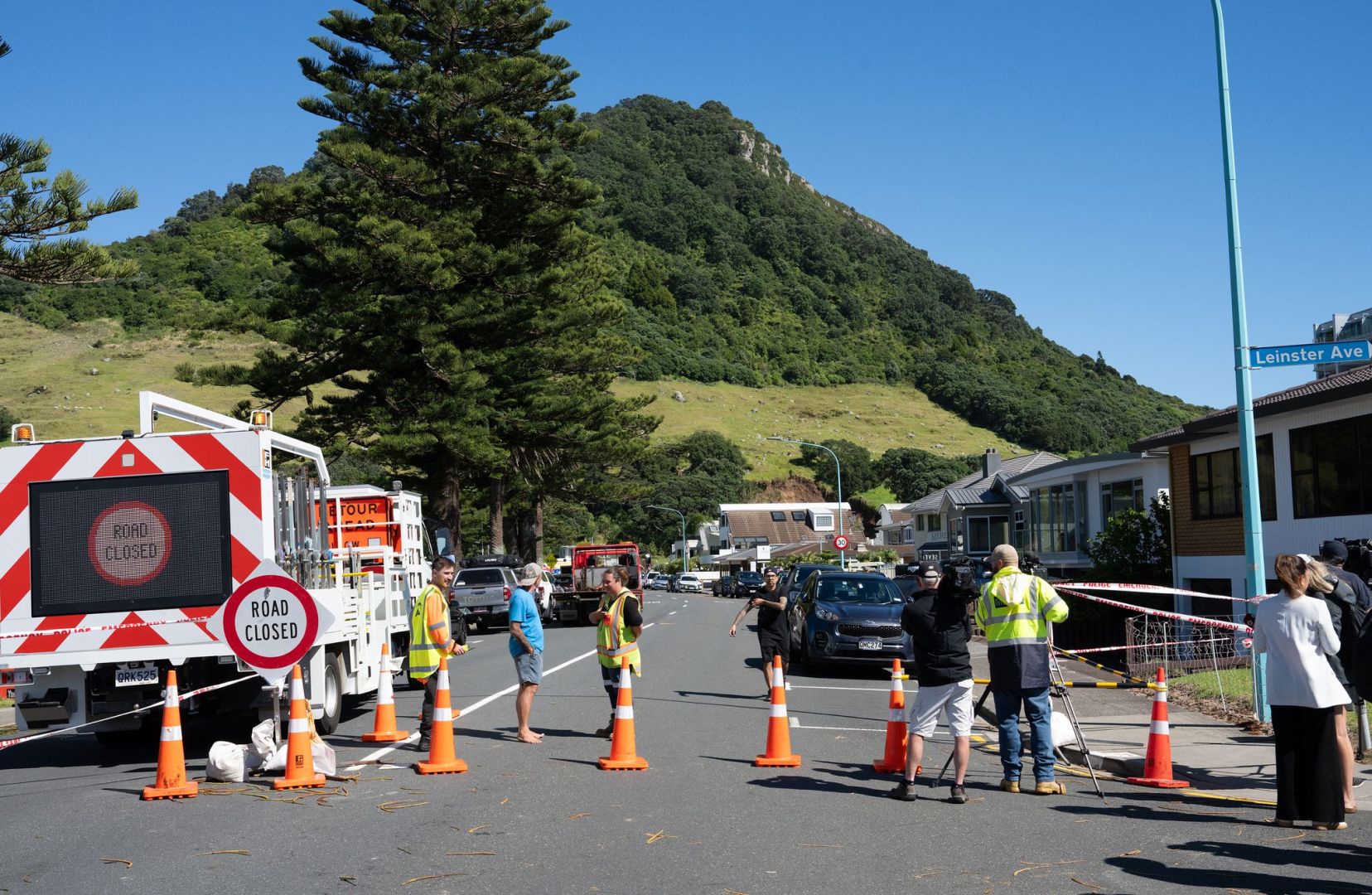 Erdrutsch in Neuseeland