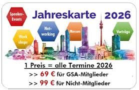 Erfolg beginnt im Netzwerk: Die Jahreskarte 2026 der GSA Regionalgruppe München
