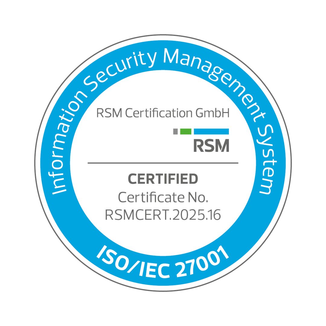 Erfolgreiche ISO 27001-Zertifizierung