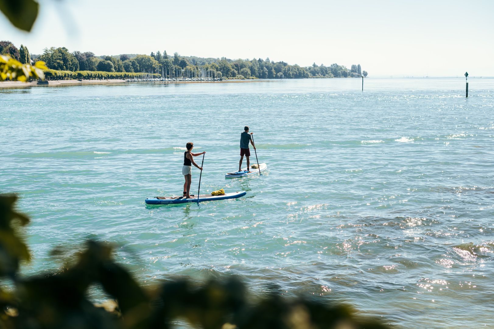 Erlebnisse im Juli: Bierseelig, Schnuppersegeln und Sup-Tour zur Mainau