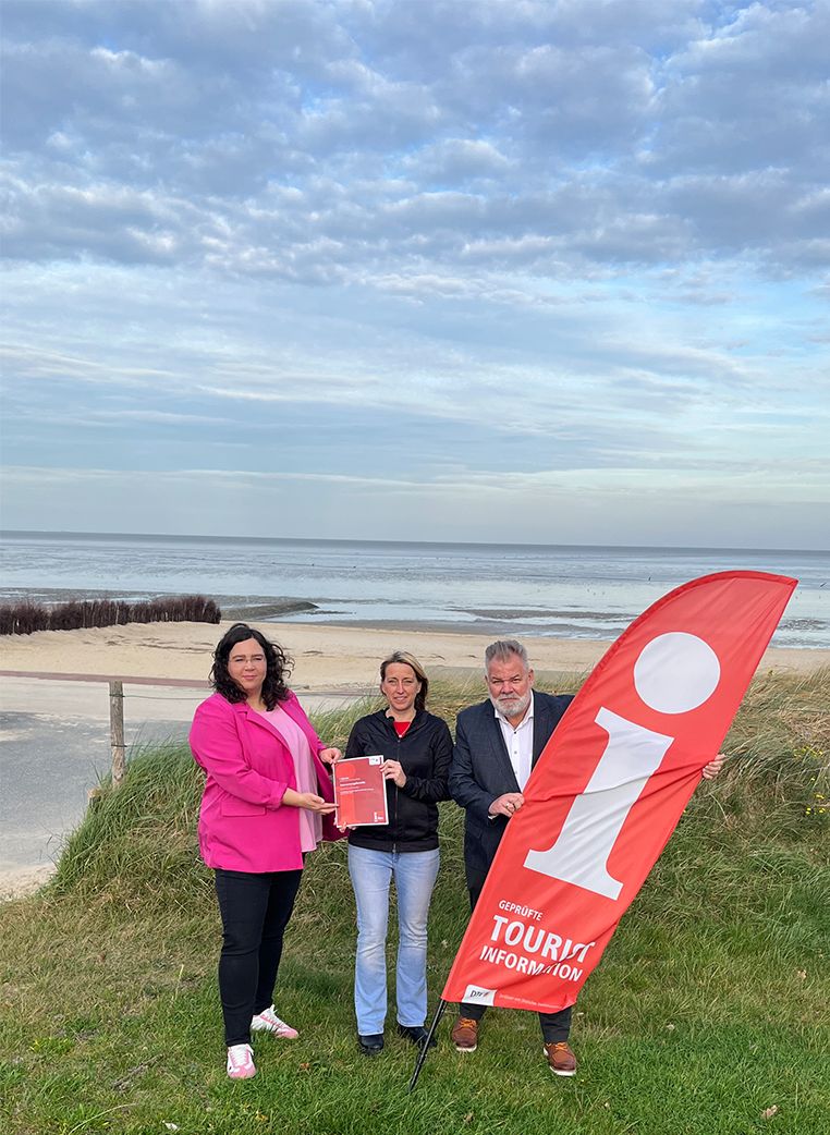 Erneute DTV-Zertifizierung: Tourist-Information Sahlenburg erhält i-Marke mit Spitzenwertung