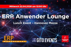 ERP und KI im Fokus: CEO-Briefing  22. April auf der Hannover Messe