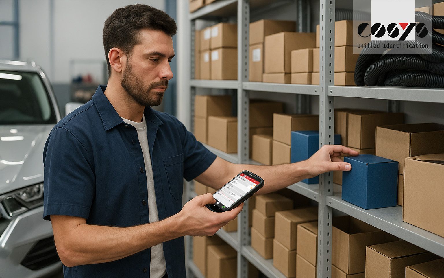 Ersatzteillager in der Automobilbranche digital verwalten