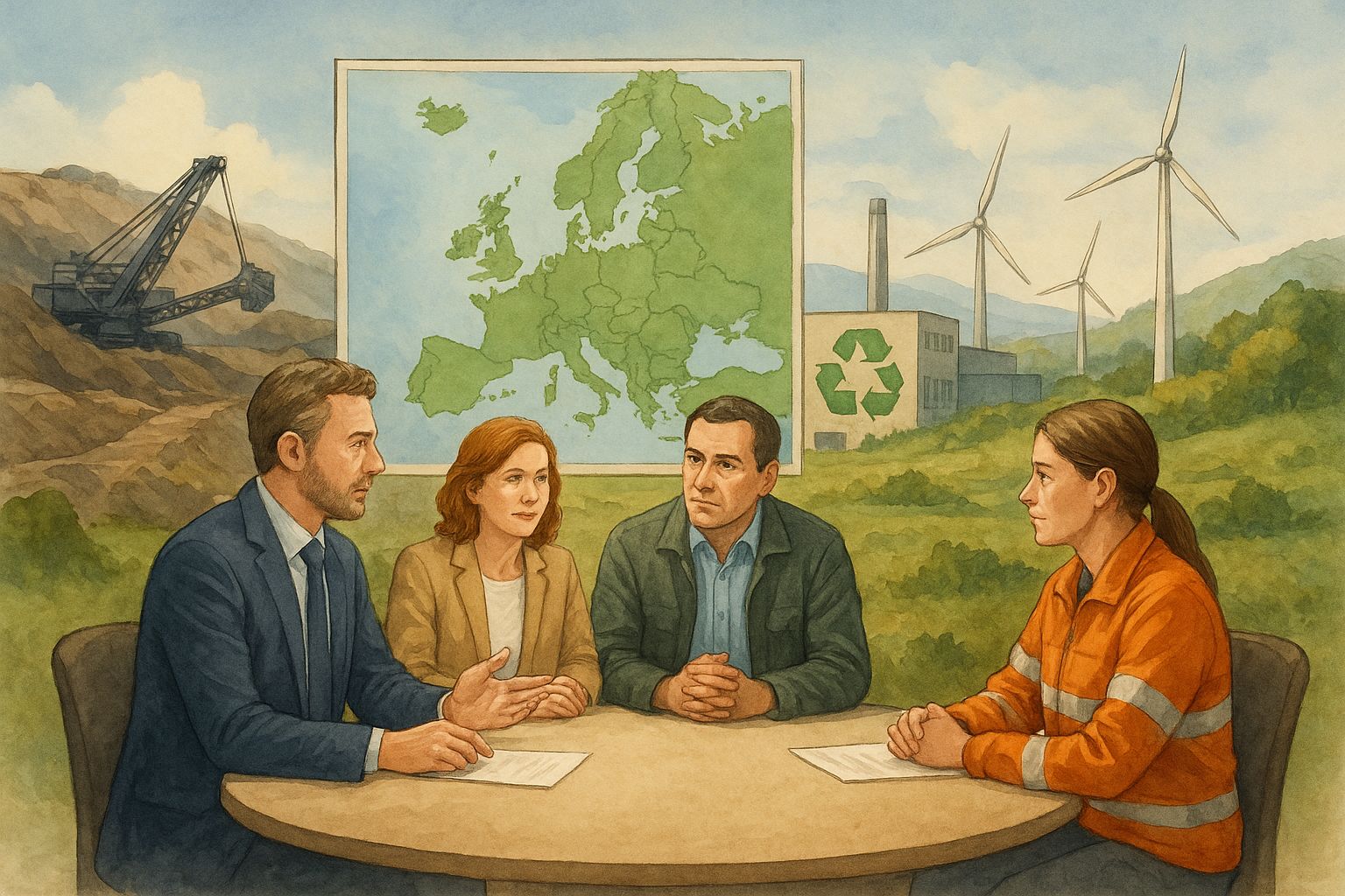 Europa braucht neue Gewinnungsstätten – Vertrauen entscheidend für die Rohstoffwende