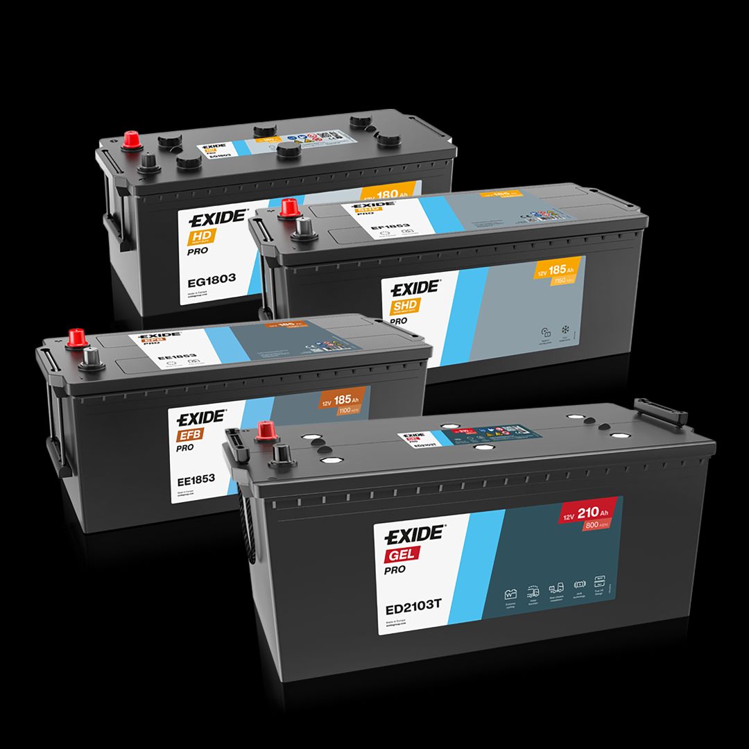 Exide präsentiert zukunftsweisende Batterielösungen für Nutzfahrzeuge auf der diesjährigen Transpotec Logitec