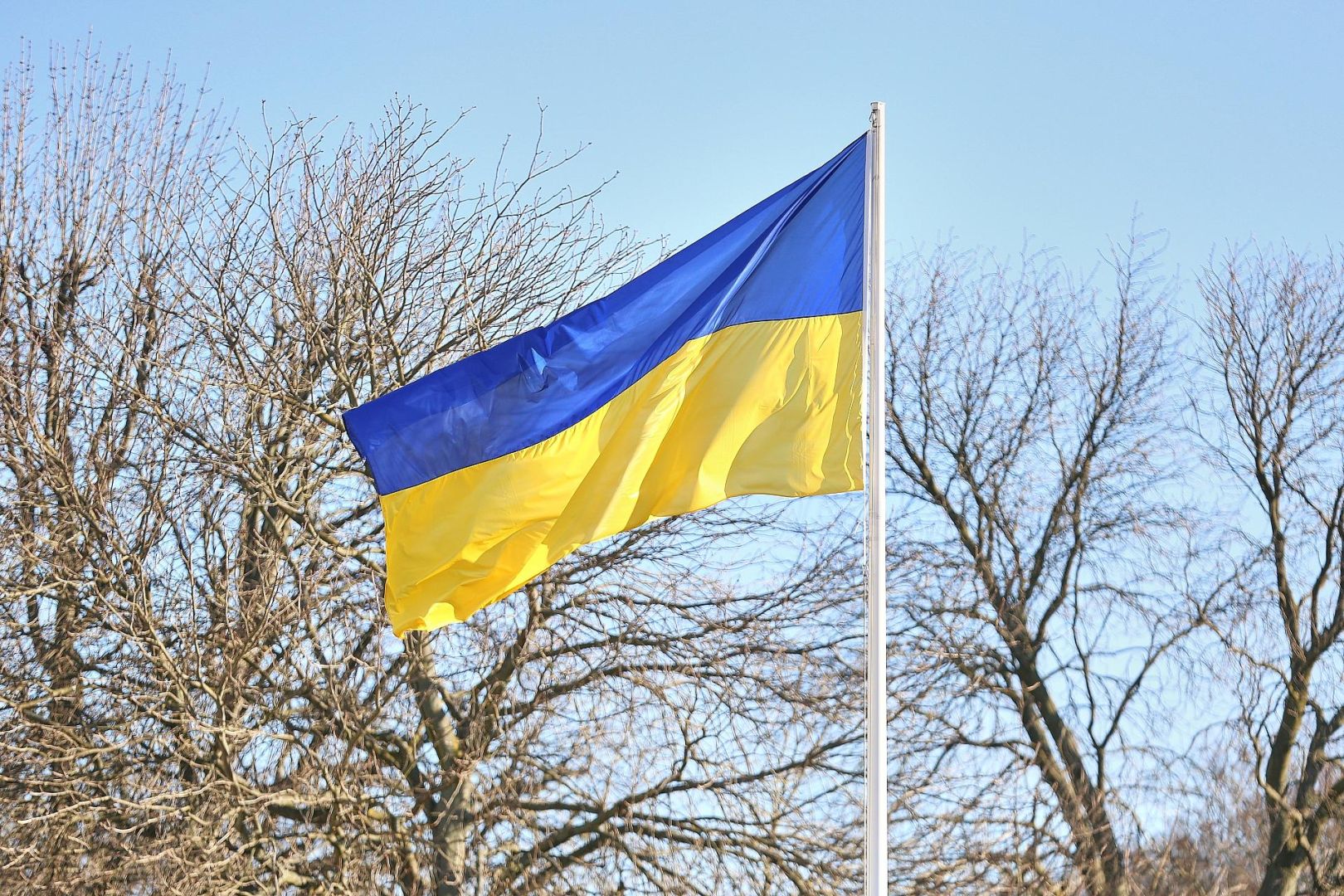 Fahne der Ukraine (Archiv)