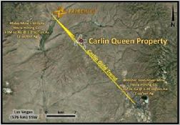 Fairchild erzielt mit dem Erwerb des fortgeschrittenen Projekts Carlin Queen eine „Trinity“ in Nevada
