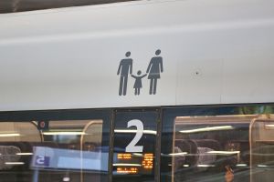 Familienabteil bei der Deutschen Bahn (Archiv)