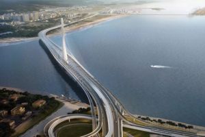 Fast 1 Kilometer lang! Taiwan eröffnet die längste einpylonige Brücke der Welt