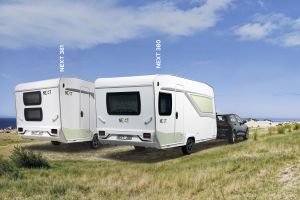 Fendt-Caravan komplettiert NEXT-Reihe: Familiencaravan NEXT 381 ab sofort erhältlich