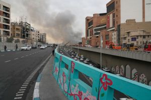 Feuer in Teheran