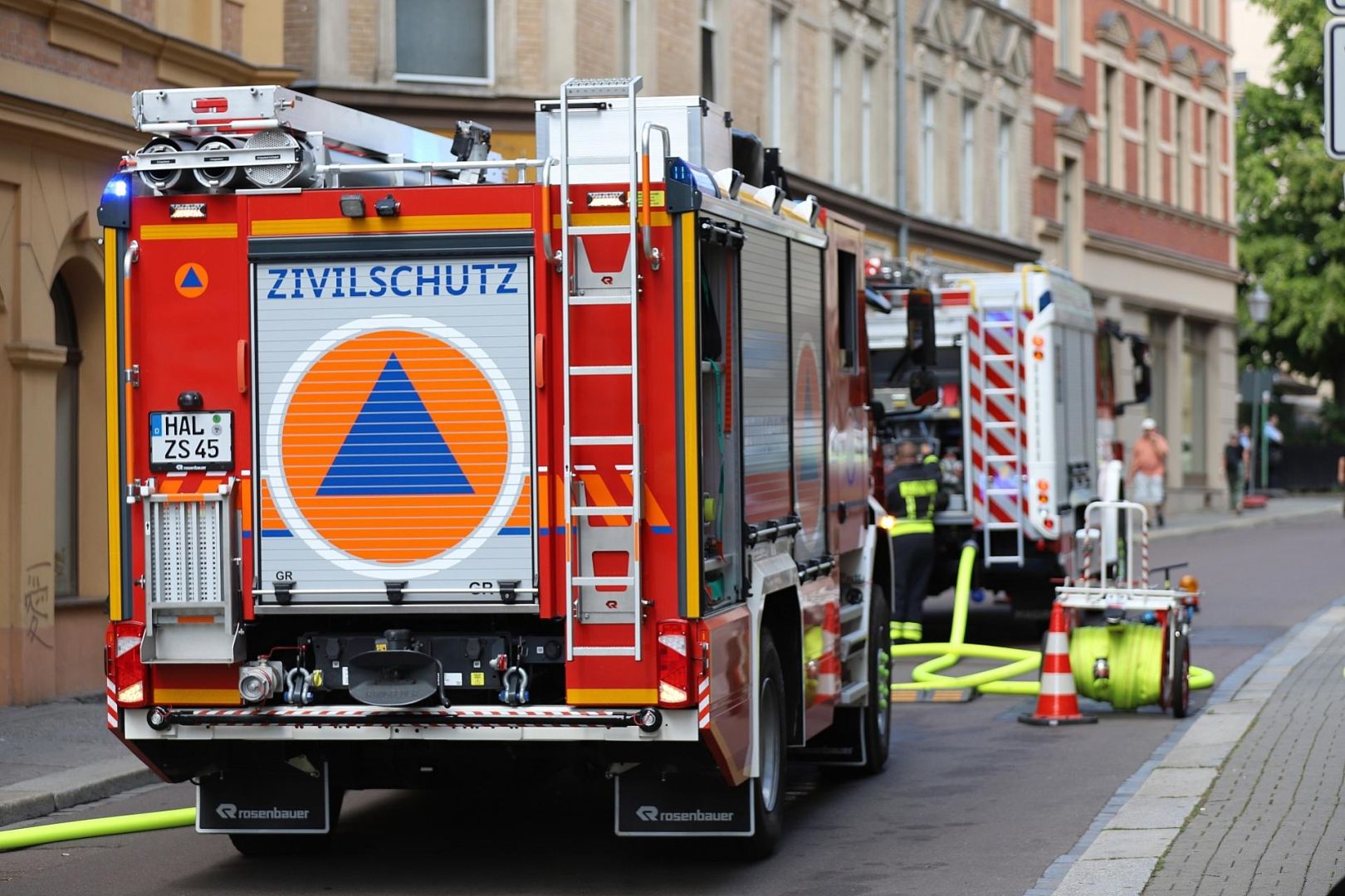 Feuerwehr und Zivilschutz im Einsatz (Archiv)