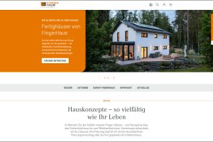 FingerHaus startet neue Website