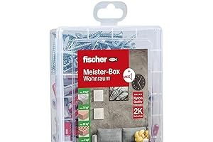 fischer Meister-Box Dübel & Schrauben Set 160-teilig für 11,99€
