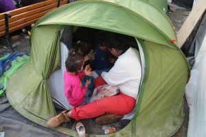 Flüchtlinge auf der Balkanroute (Archiv)