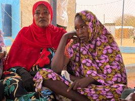 Flüchtlinge aus Darfur im Tschad