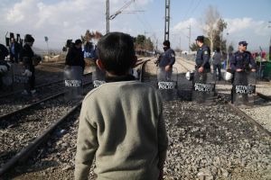Flüchtlingsjunge in Griechenland (Archiv)