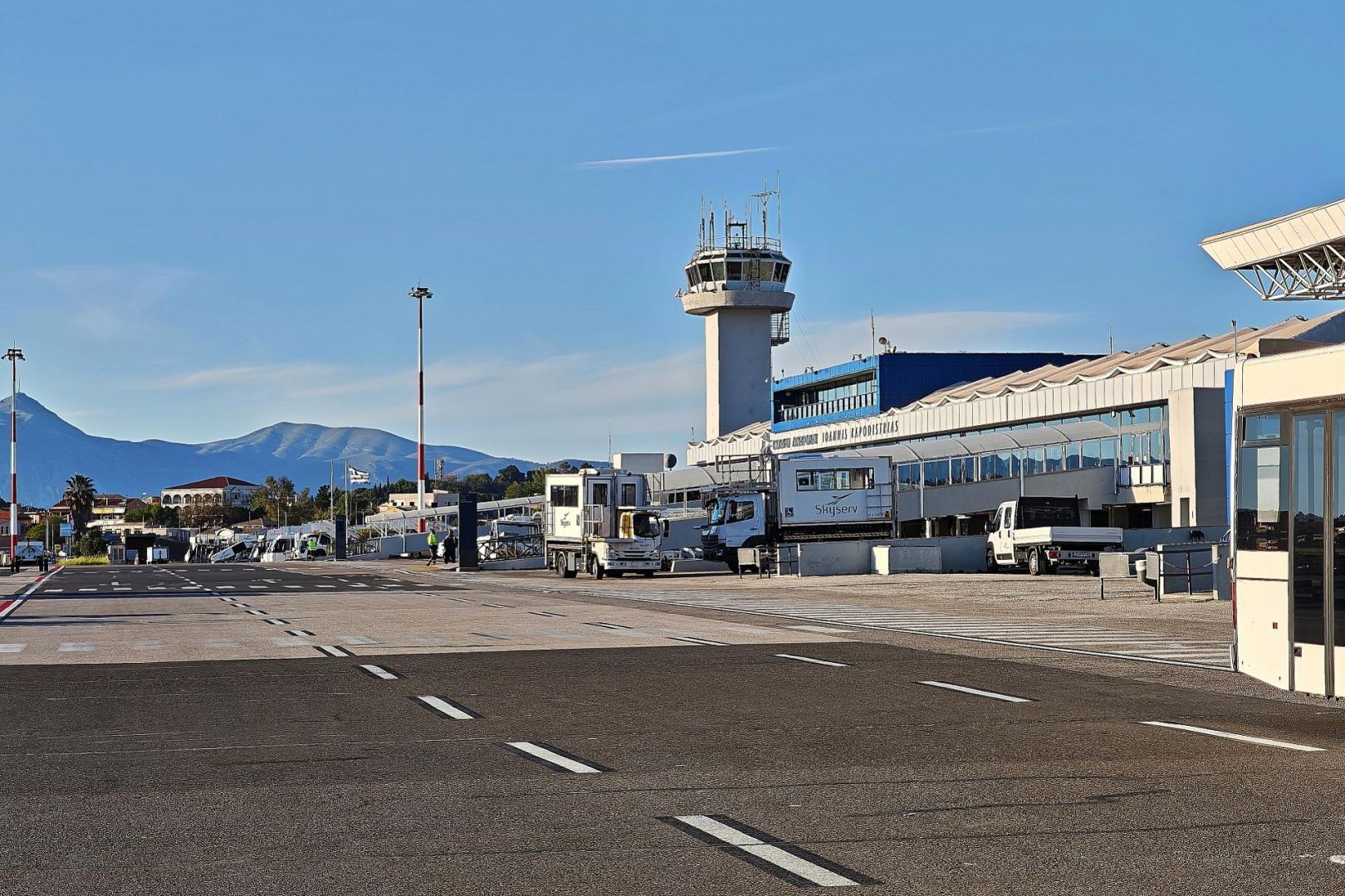 Flughafen von Korfu (Archiv)