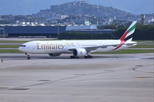 Flugzeug vom Emirates (Archiv)