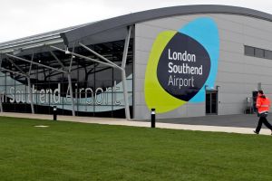 Flugzeugabsturz am Flughafen Southend