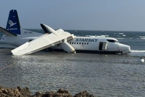 Flugzeugcrash in Mogadischu