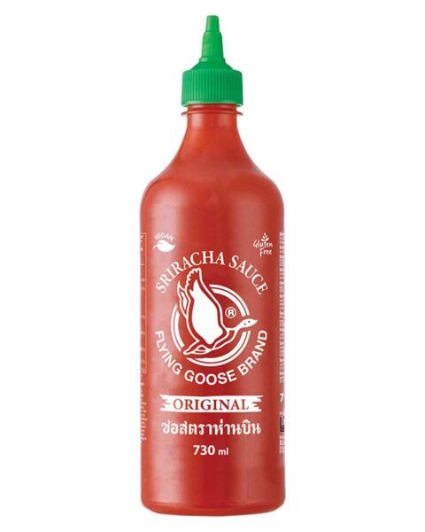 FLYING GOOSE Sriracha scharfe Chilisauce für 5,18€ – grüne Kappe, 730ml ...