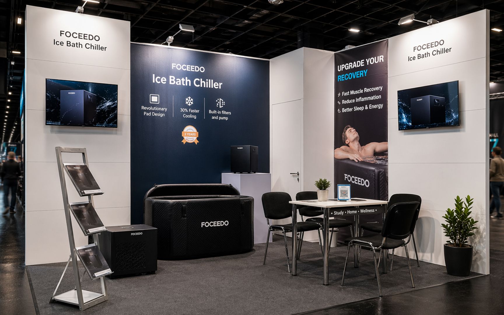 FOCEEDO begeistert auf der FIBO 2026 – Erfolgreicher Messeauftritt mit innovativen Ice Bath Chillern