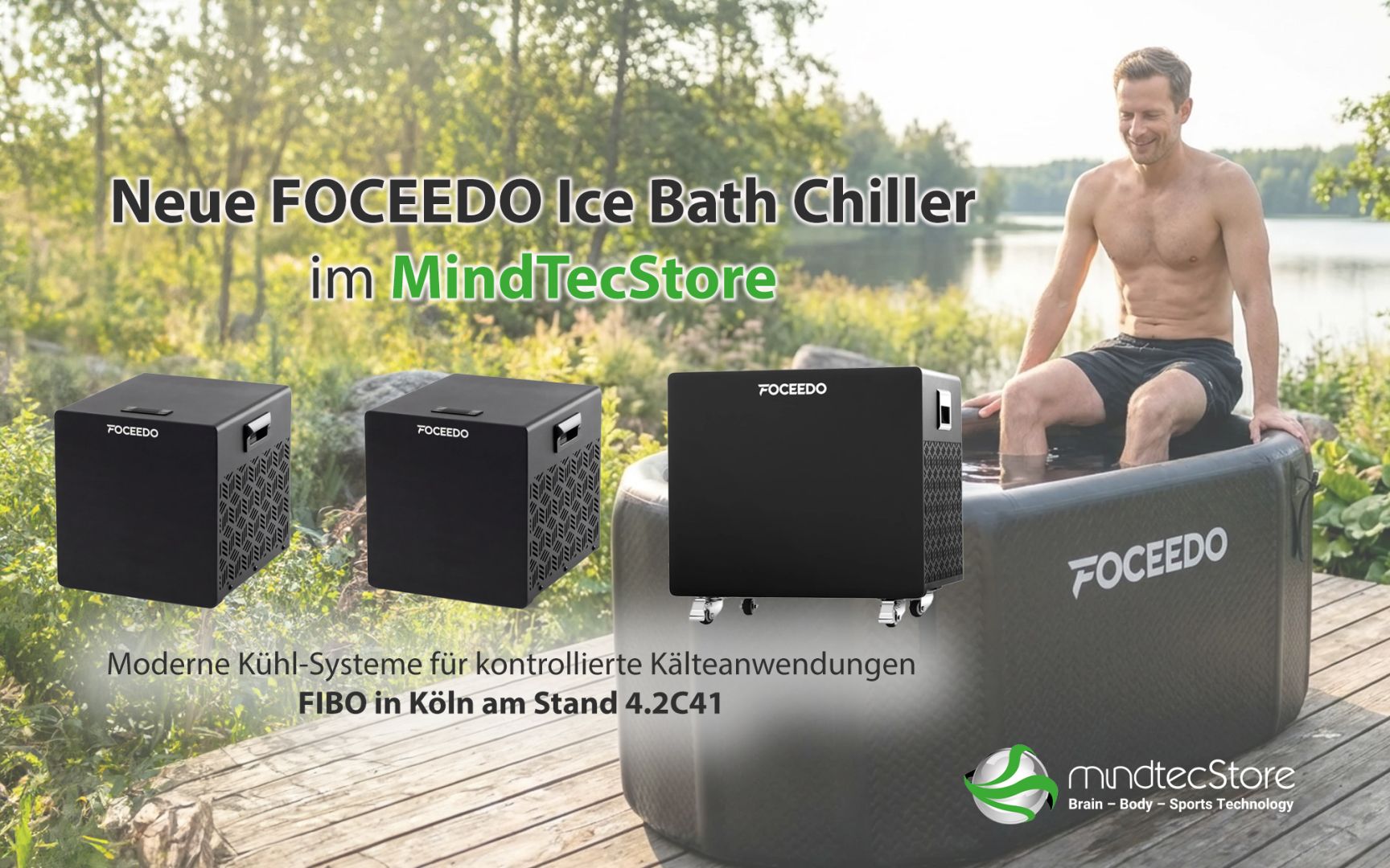 FOCEEDO Ice Bath Chiller jetzt neu im MindTecStore erhältlich – Innovation für moderne Kälteanwendungen