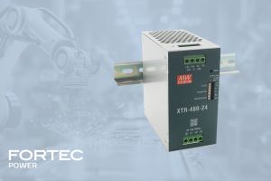 FORTEC Power erweitert DIN-Schienenprogramm mit 3-Phasen-Netzteilen XTR von MEAN WELL
