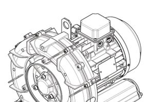 FPZ e5MSMOR 3 kW für Umwelttechnik, Kläranlage und Förderaufgaben