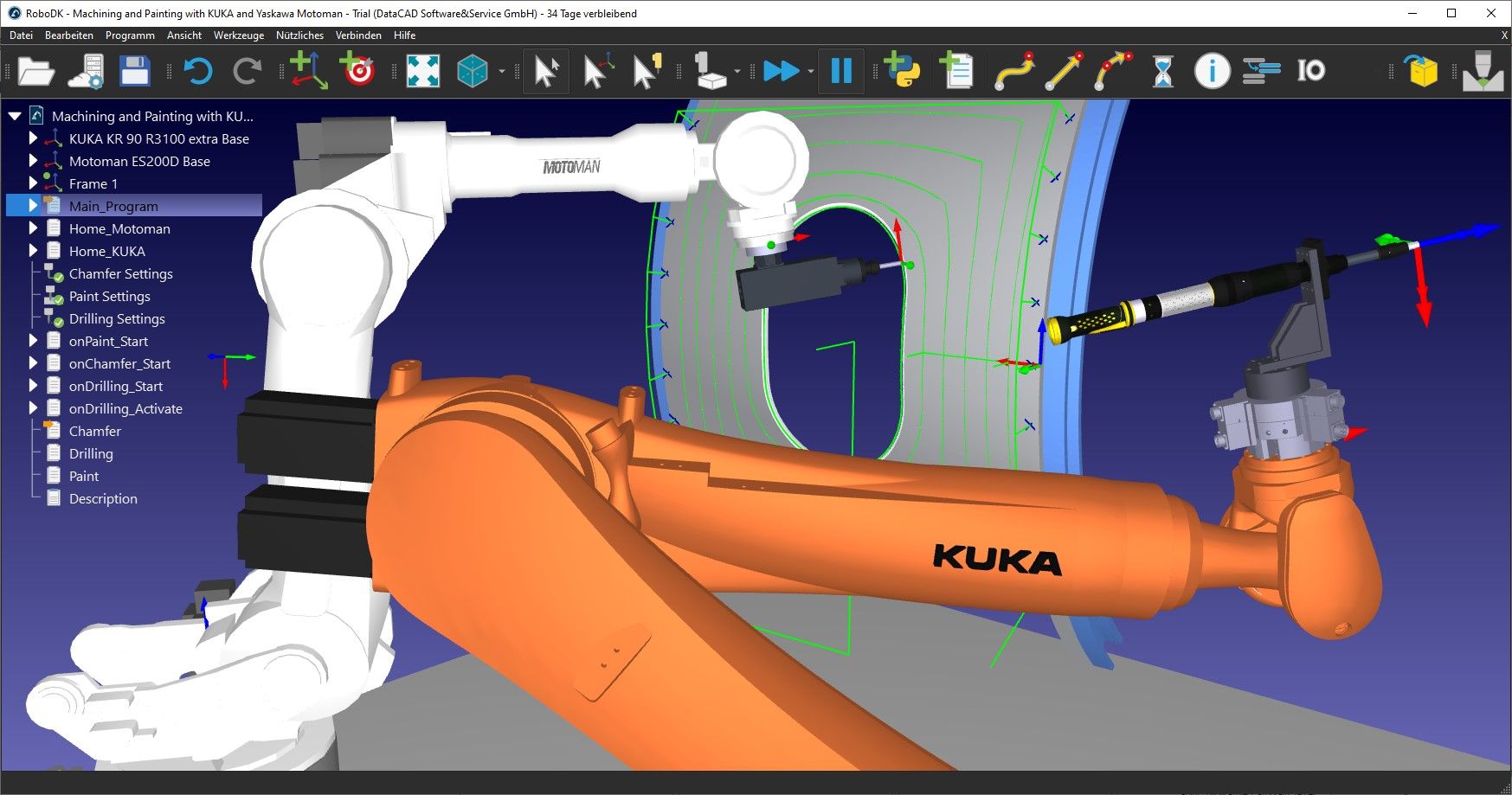 Fräsen mit Robotern – macht das Sinn?
