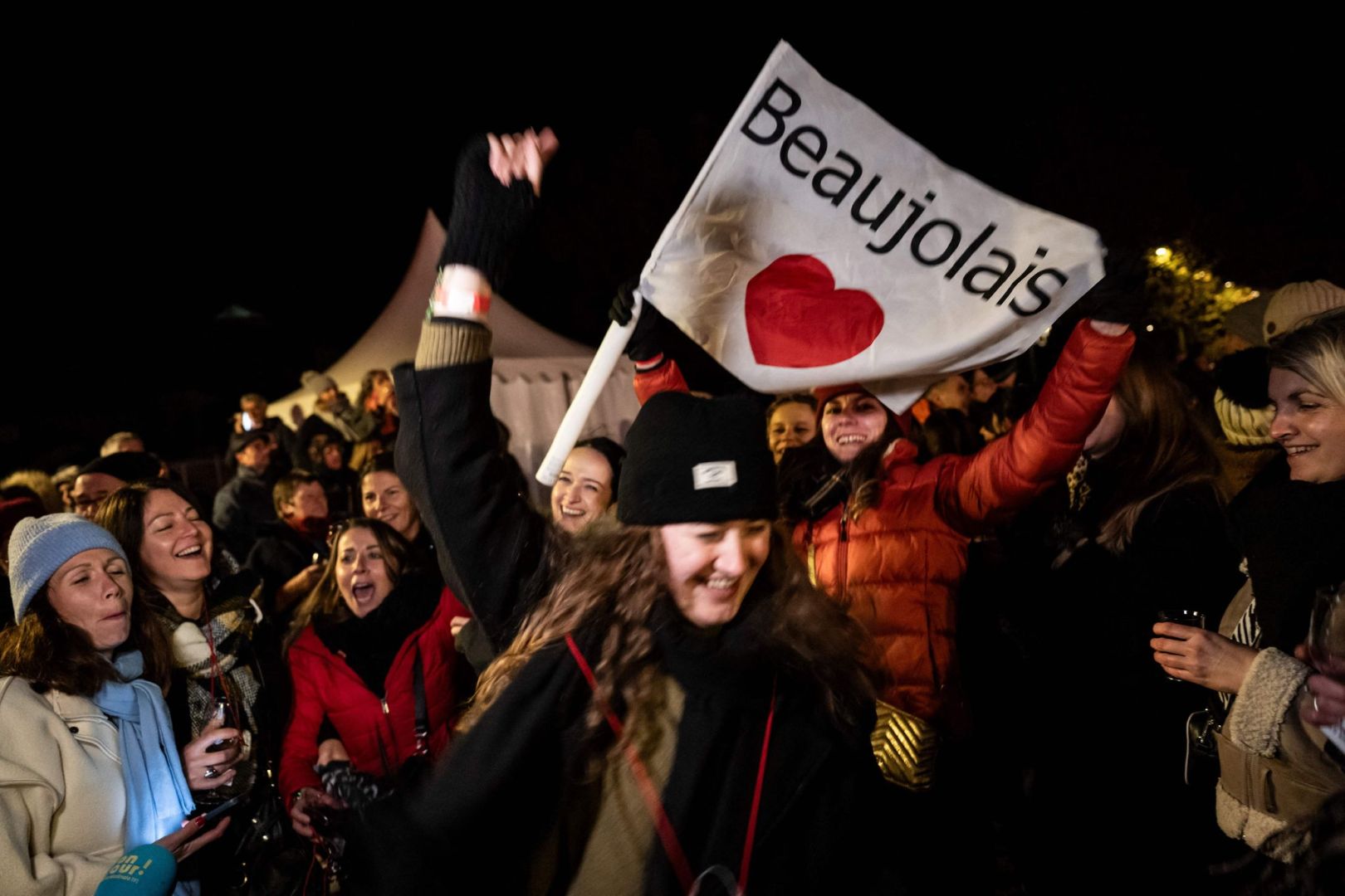 Frankreich feiert den Beaujolais Nouveau