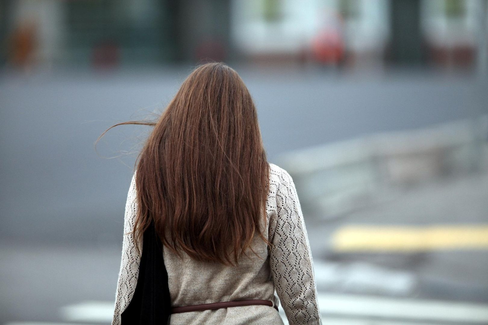 Frau mit braunem Haar (Archiv)
