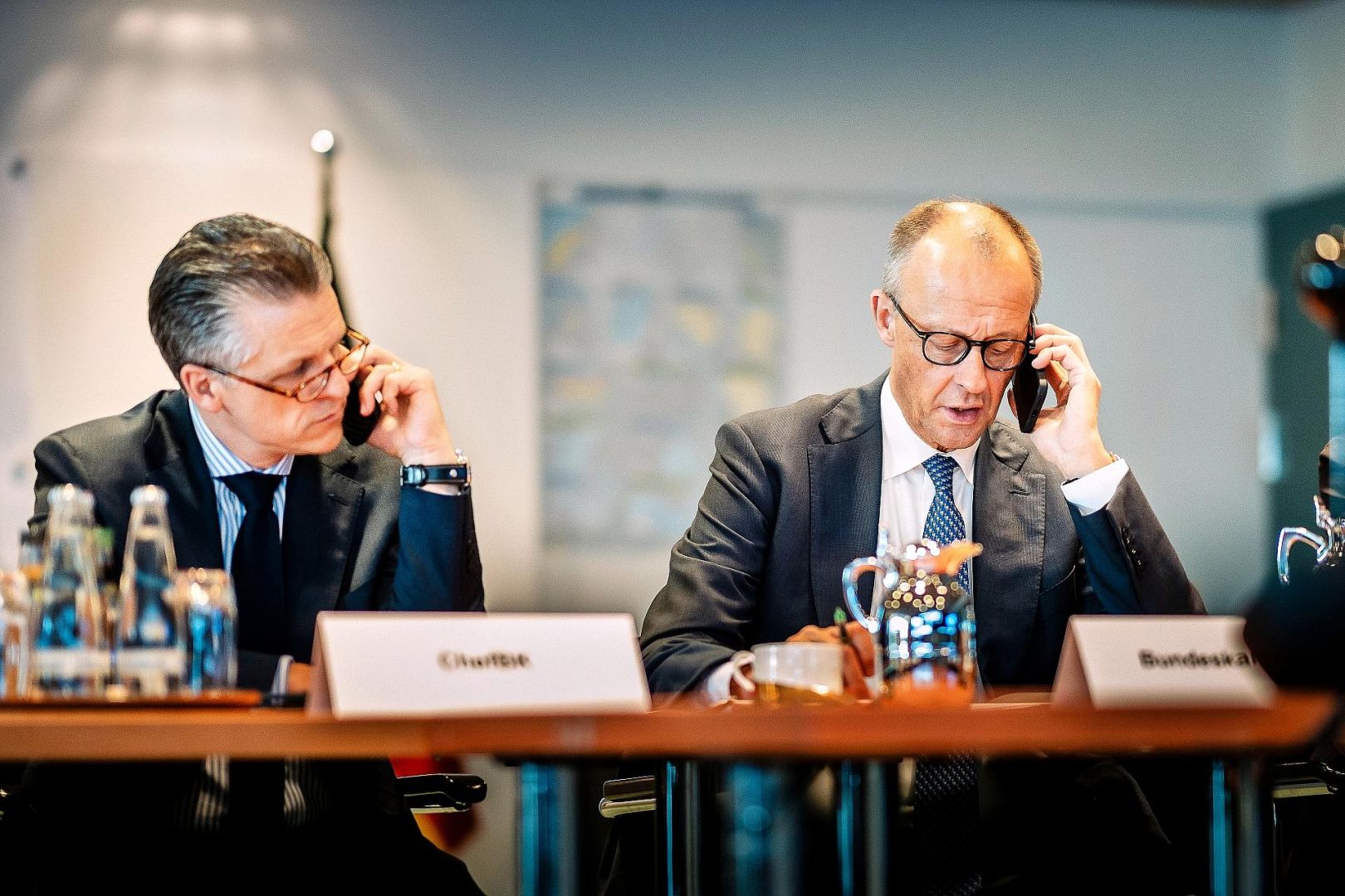 Frei und Merz bei der Übung am 20.05.2026