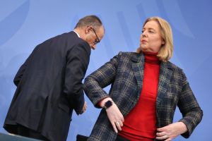 Friedrich Merz und Bärbel Bas (Archiv)