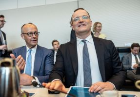 Friedrich Merz und Jens Spahn 