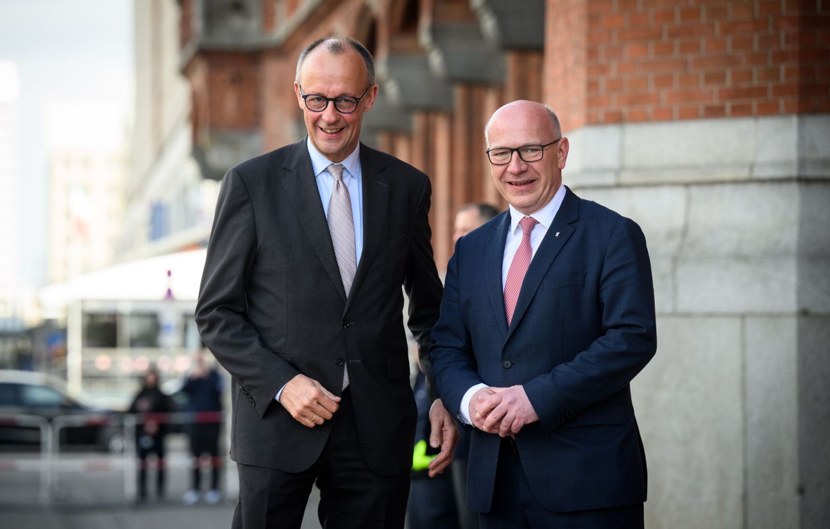 Friedrich Merz und Kai Wegner 