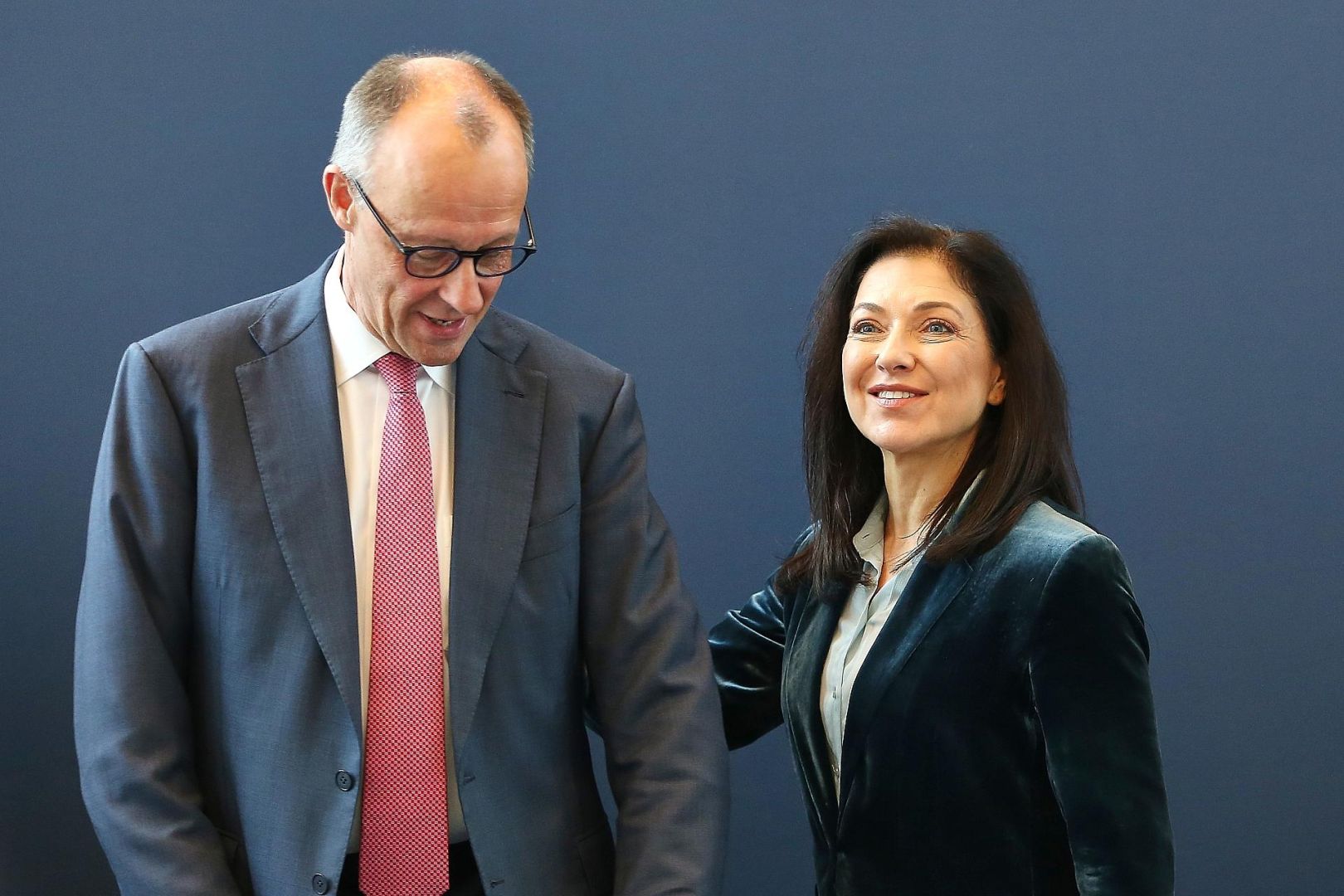 Friedrich Merz und Katherina Reiche am 13.04.2026