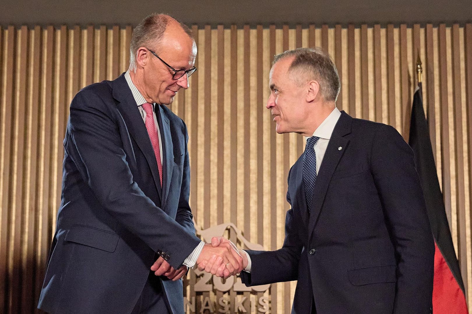 Friedrich Merz und Mark Carney