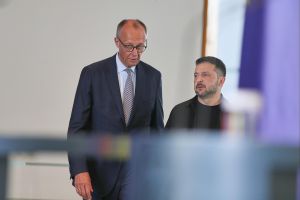 Friedrich Merz und Wolodymyr Selenskyj (Archiv)