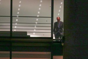 Friedrich Merz zum ersten Mal im Kanzlerbüro am 06.05.2025