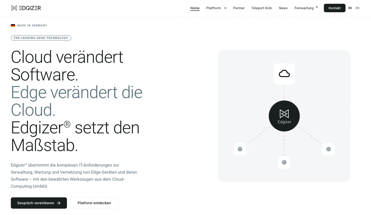 From Zero-Touch to Scale: Edgizer® relauncht Webauftritt für den europäischen Edge-Markt