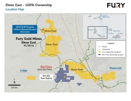 Fury durchteuft 32,35 m mit 1,16 % Li2O bei der Entdeckung Ninaaskumuwin